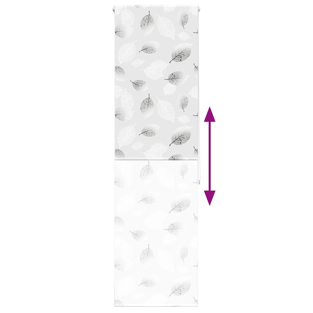 vidaXL Store de douche 70x240 cm largeur du tissu 66 cm