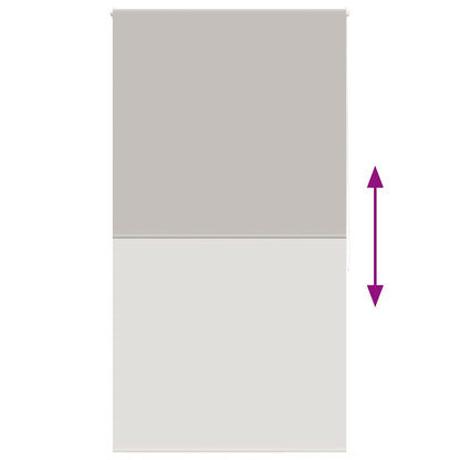 vidaXL Duschrollo 120x240 cm Stoffbreite 116 cm