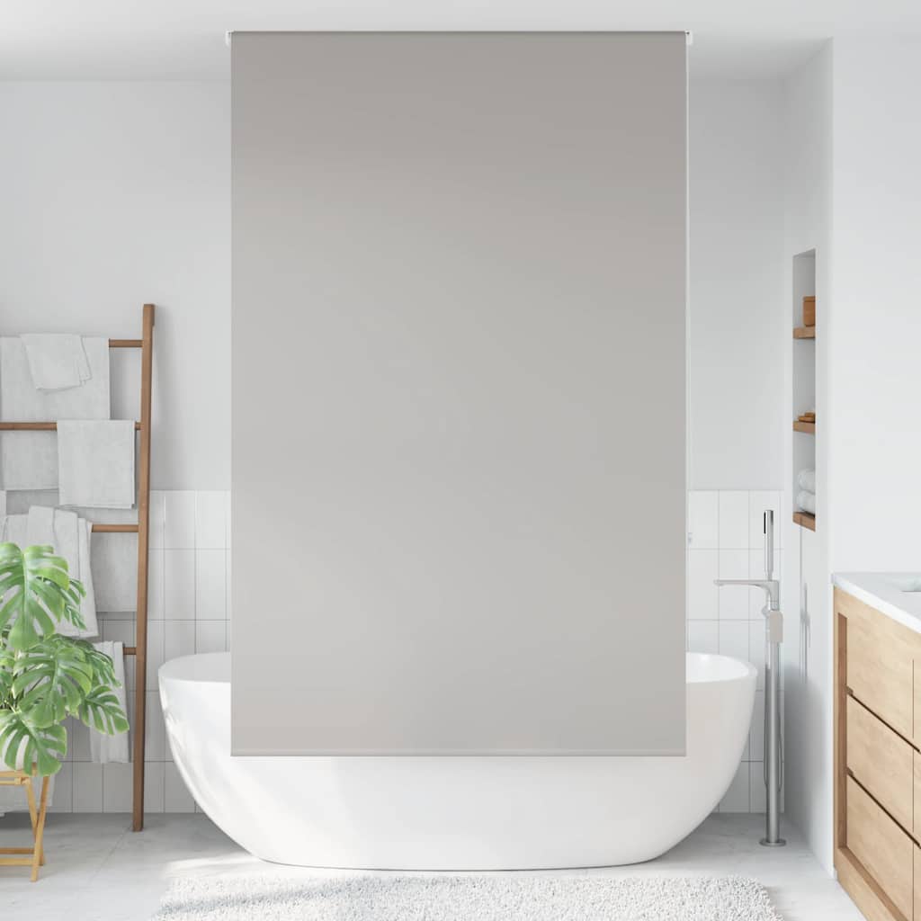 vidaXL Duschrollo 140x240 cm Stoffbreite 136 cm