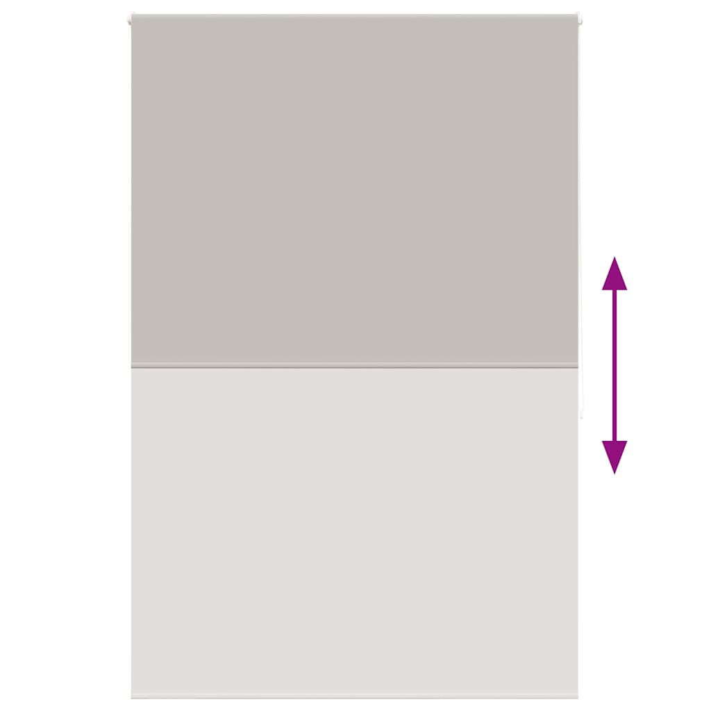 vidaXL Duschrollo 150x240 cm Stoffbreite 146 cm