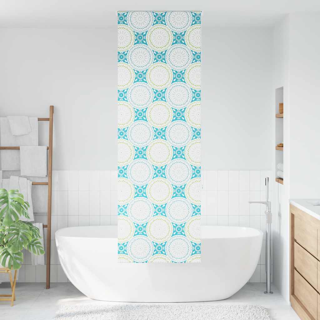 vidaXL Duschrollo 60x240 cm Stoffbreite 56 cm