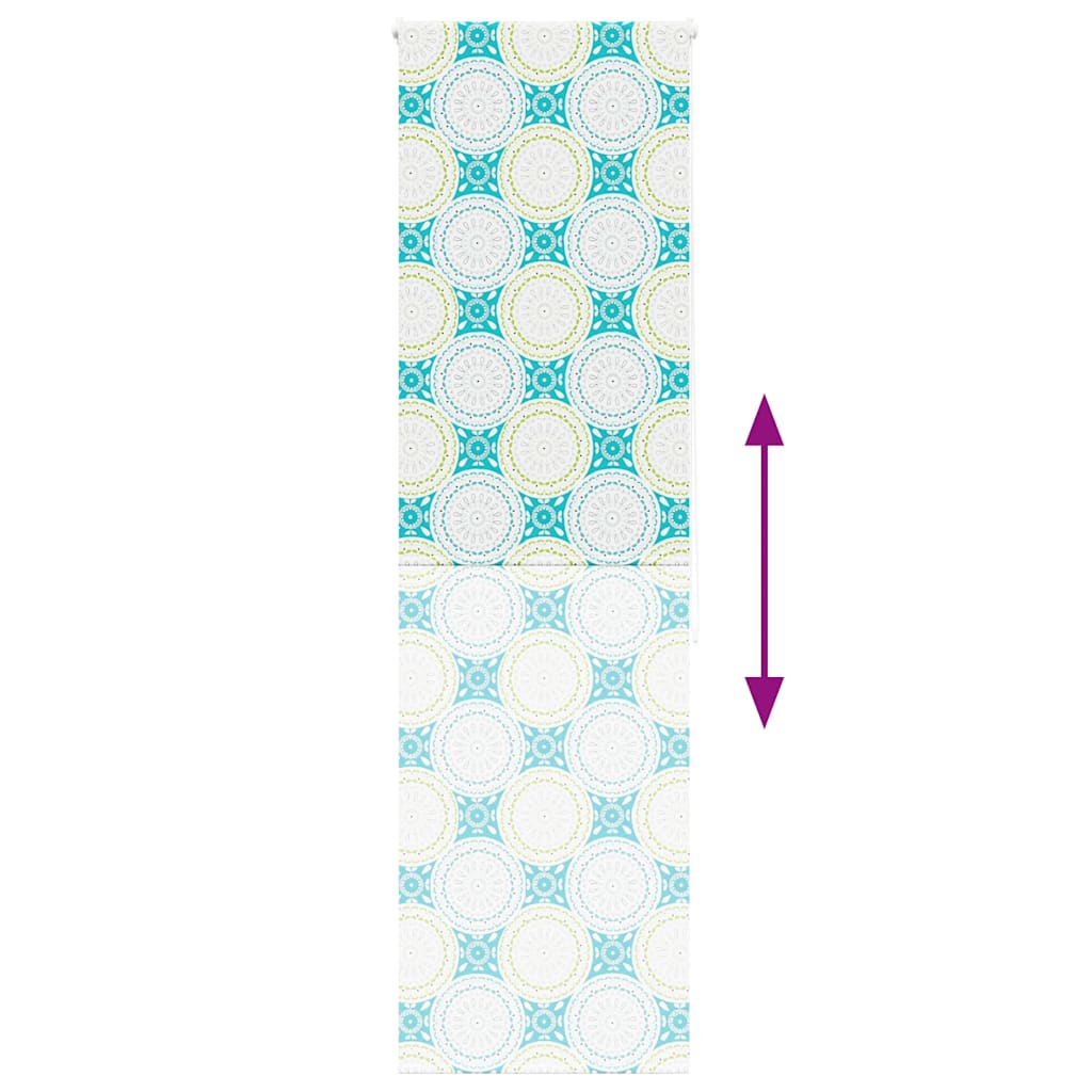 vidaXL Duschrollo 60x240 cm Stoffbreite 56 cm