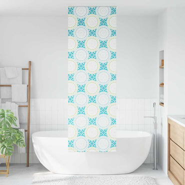 vidaXL Duschrollo 80x240 cm Stoffbreite 76 cm
