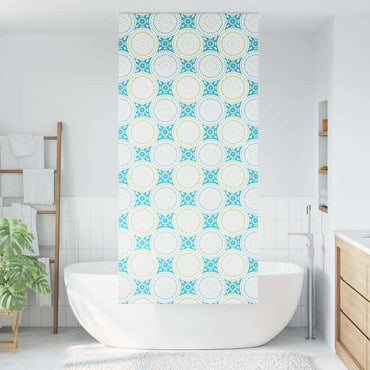vidaXL Duschrollo 110x240 cm Stoffbreite 106 cm