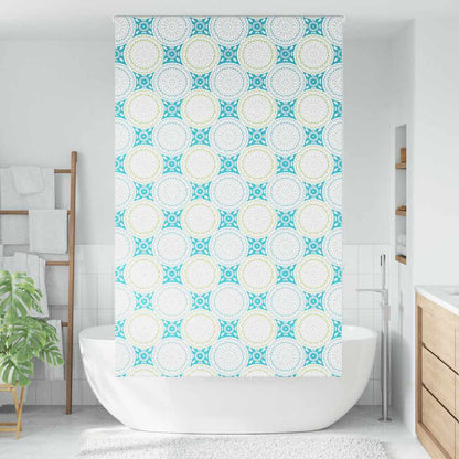 vidaXL Duschrollo 130x240 cm Stoffbreite 126 cm