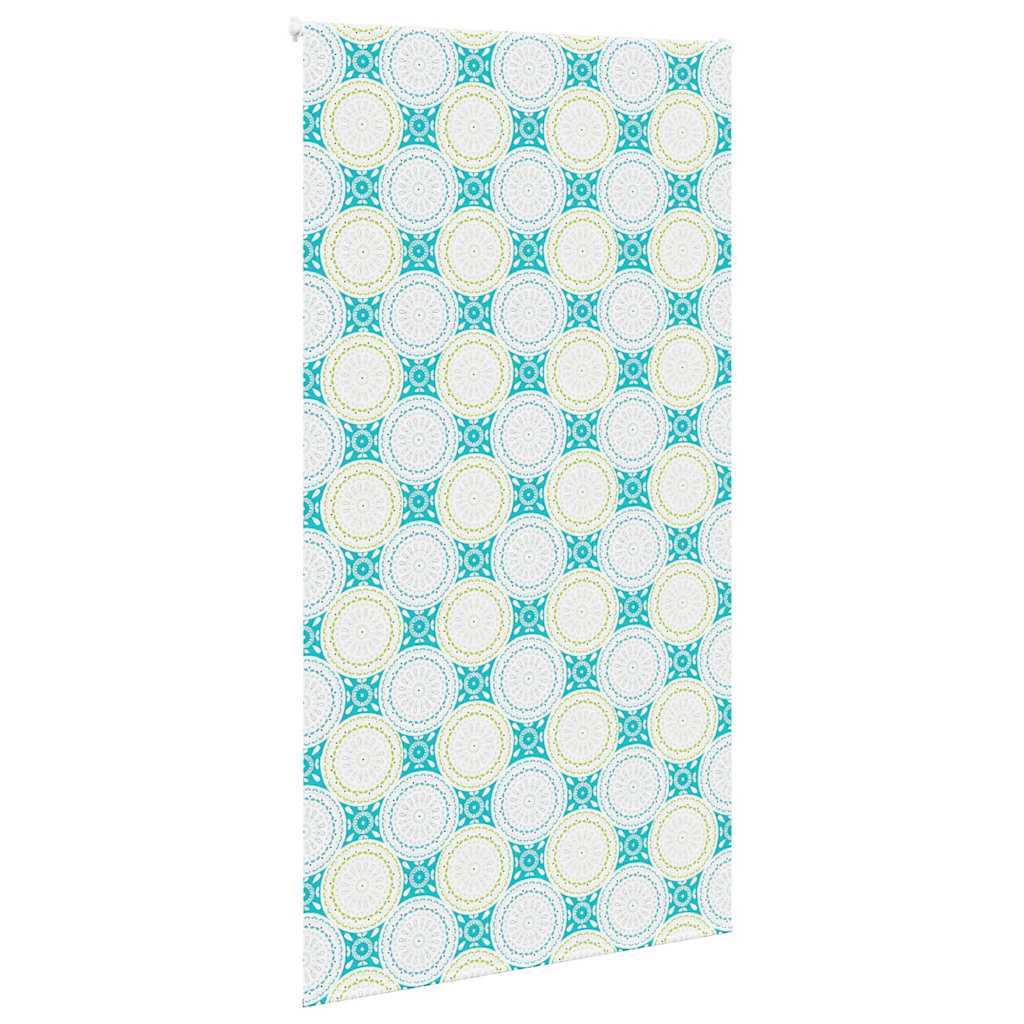 vidaXL Duschrollo 130x240 cm Stoffbreite 126 cm