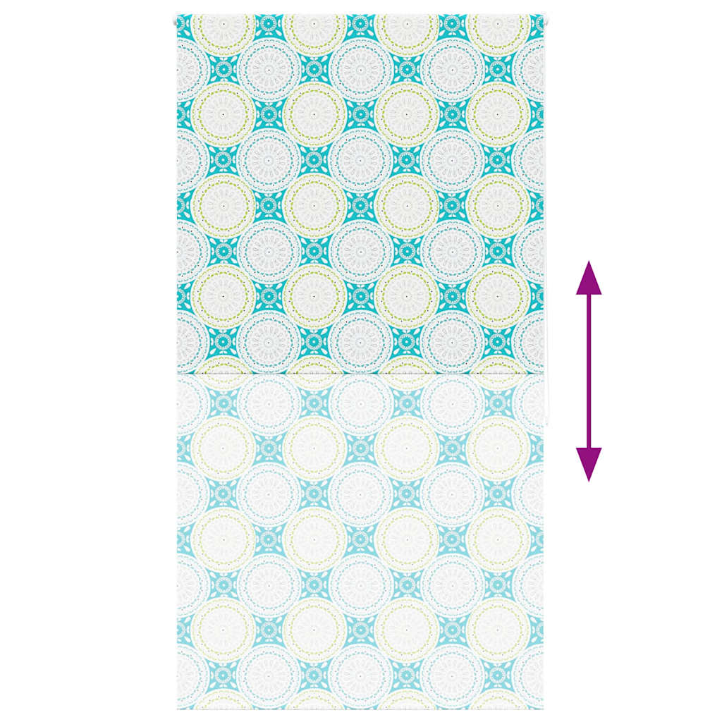 vidaXL Duschrollo 140x240 cm Stoffbreite 136 cm