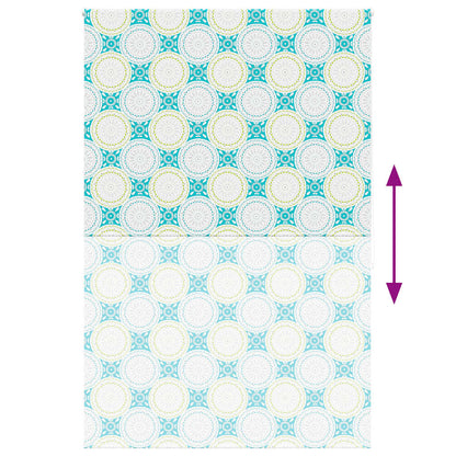 vidaXL Duschrollo 160x240 cm Stoffbreite 156 cm