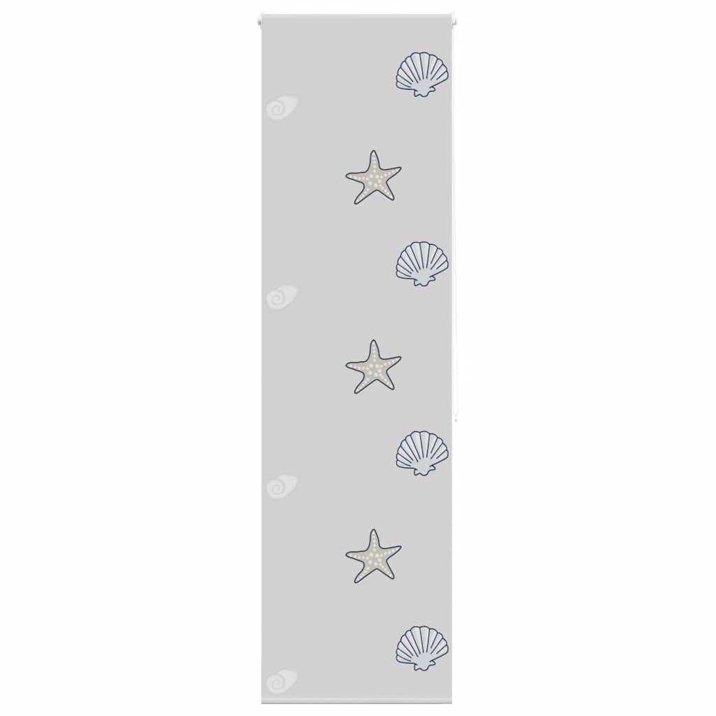 vidaXL Duschrollo 80x240 cm Stoffbreite 76 cm