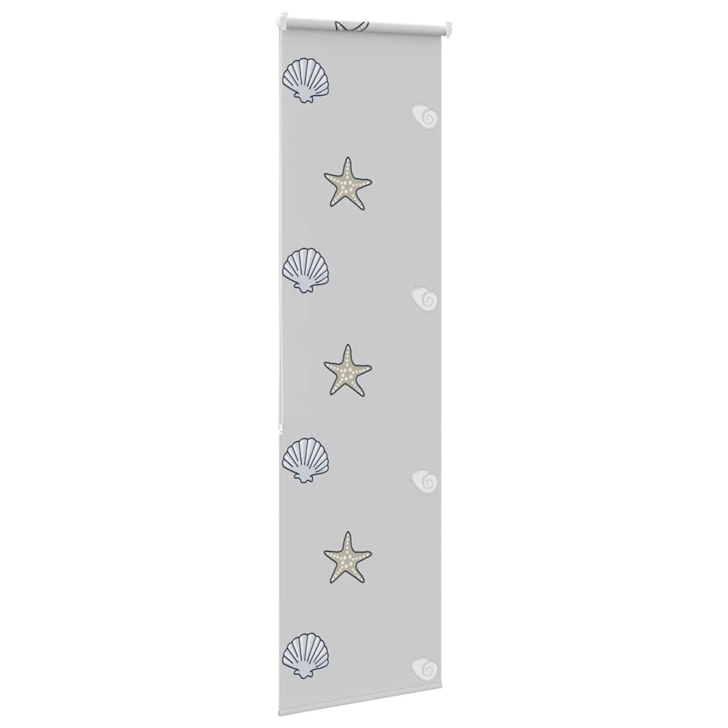 vidaXL Duschrollo 80x240 cm Stoffbreite 76 cm