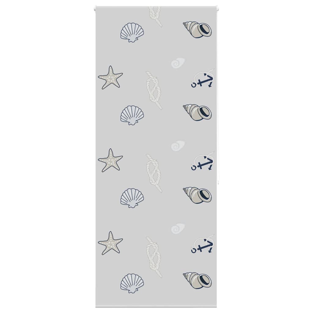 vidaXL Duschrollo 100x240 cm Stoffbreite 96 cm