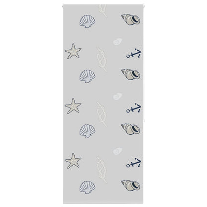 vidaXL Duschrollo 100x240 cm Stoffbreite 96 cm