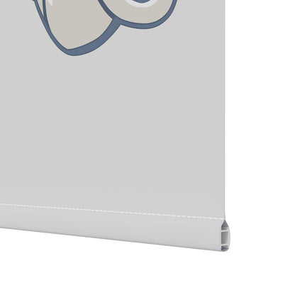 vidaXL Duschrollo 100x240 cm Stoffbreite 96 cm