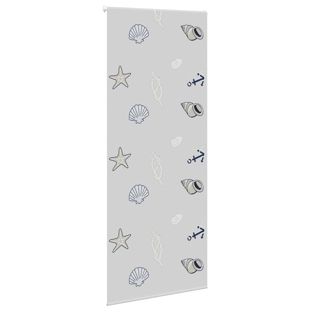 vidaXL Duschrollo 100x240 cm Stoffbreite 96 cm