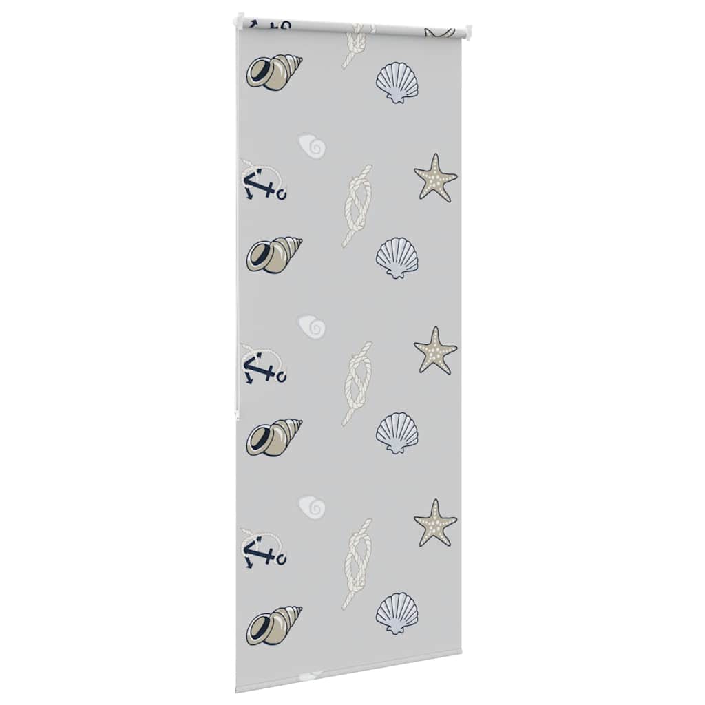 vidaXL Duschrollo 100x240 cm Stoffbreite 96 cm