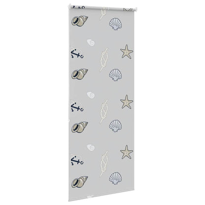 vidaXL Duschrollo 100x240 cm Stoffbreite 96 cm