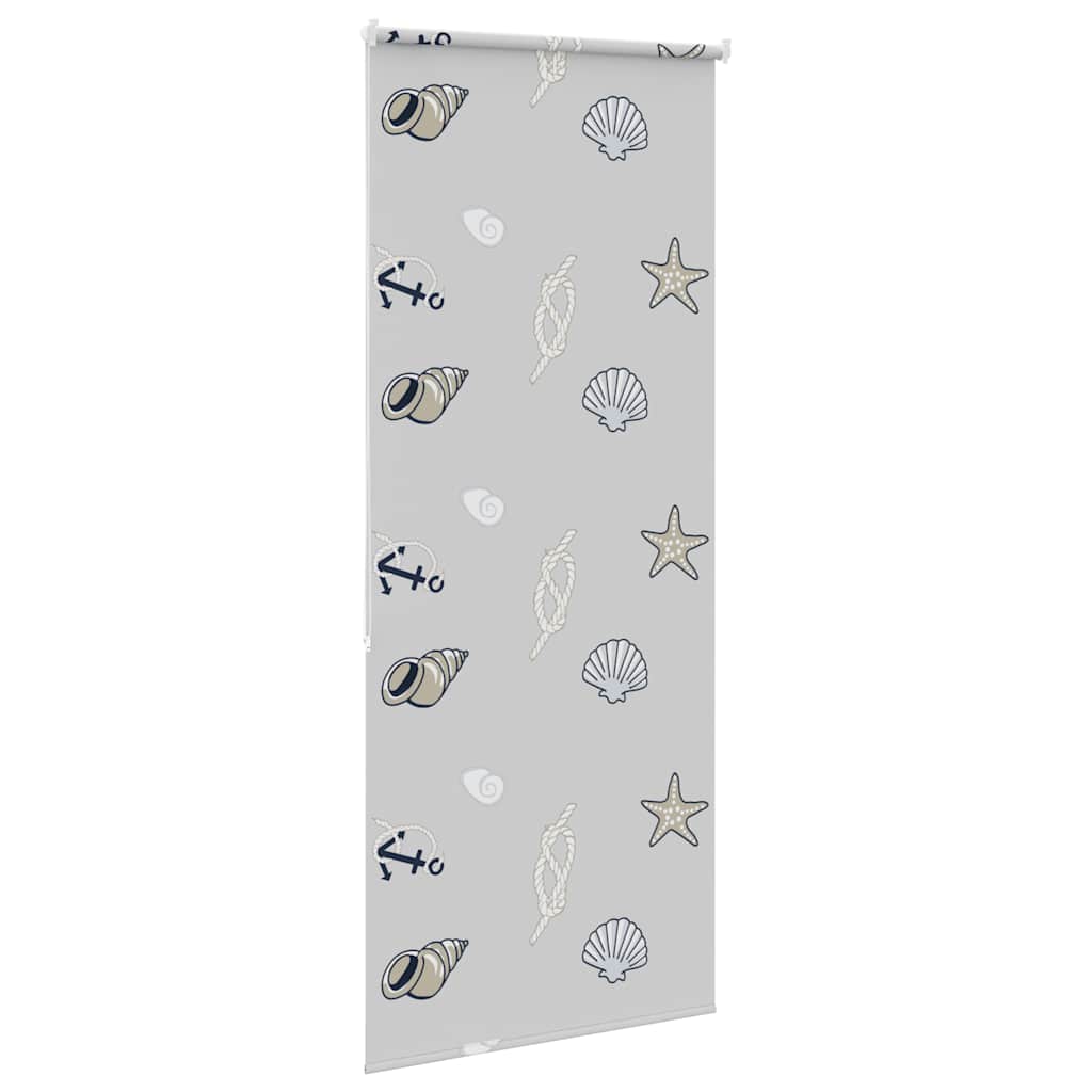 vidaXL Duschrollo 110x240 cm Stoffbreite 106 cm