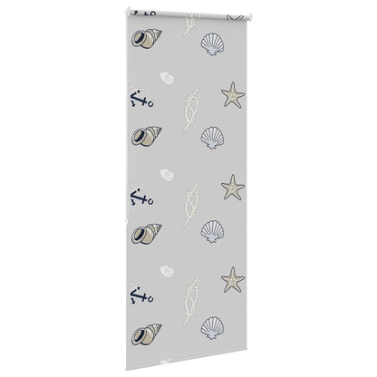 vidaXL Duschrollo 110x240 cm Stoffbreite 106 cm