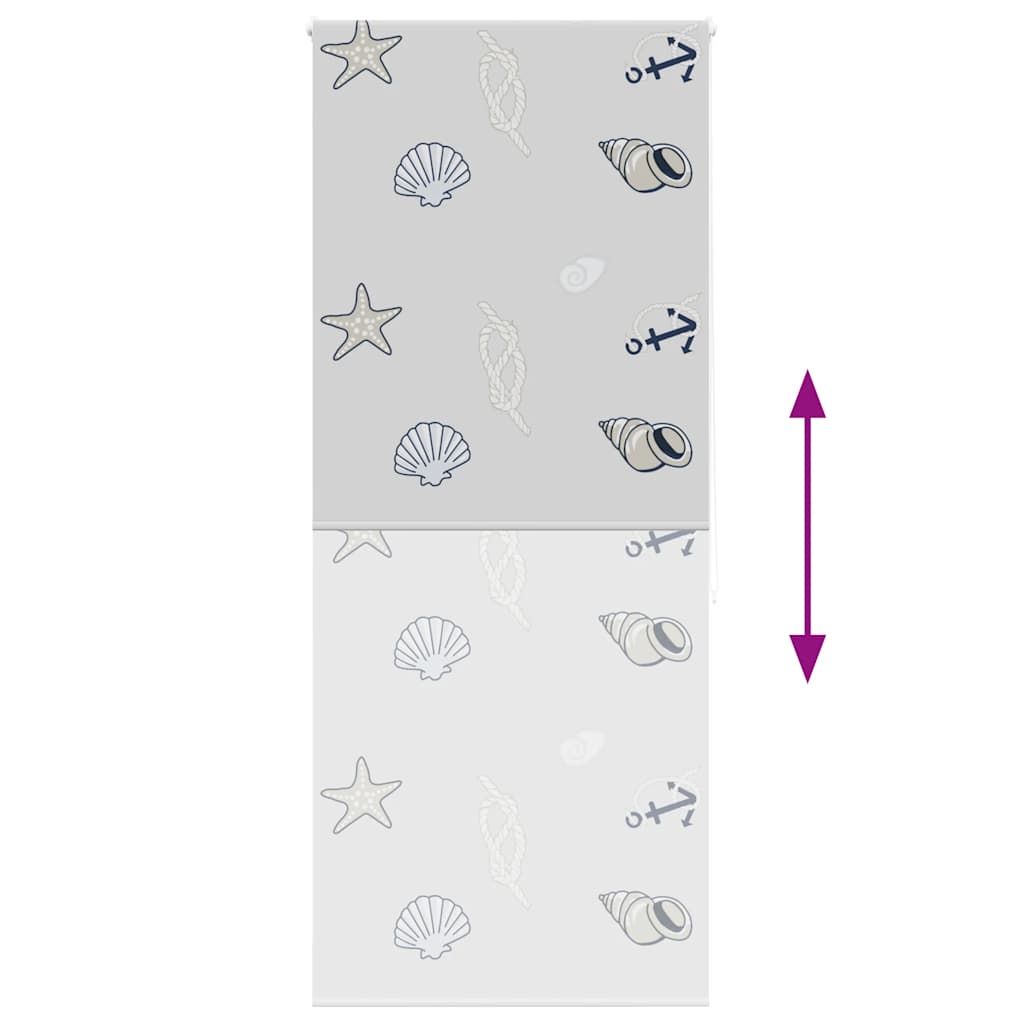 Duschrollo 110x240 cm Stoffbreite 106 cm