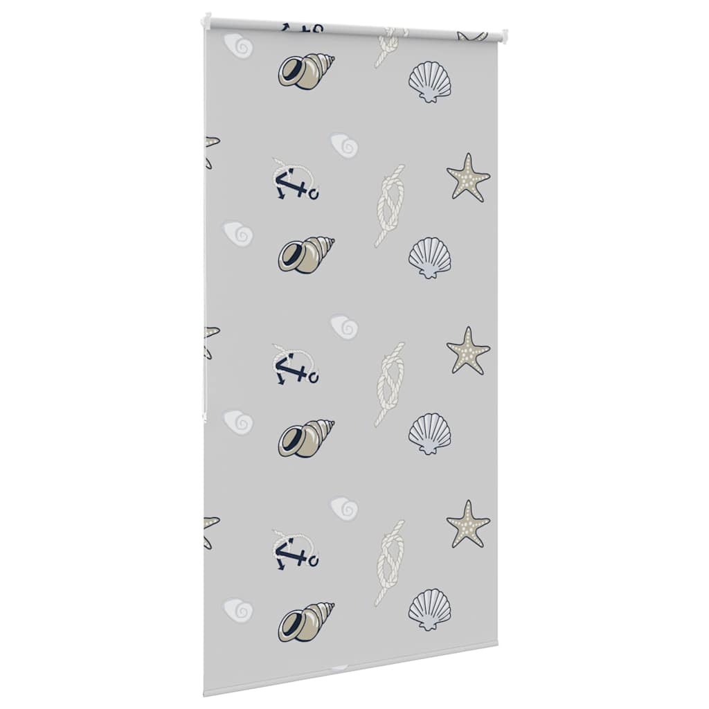 vidaXL Duschrollo 130x240 cm Stoffbreite 126 cm