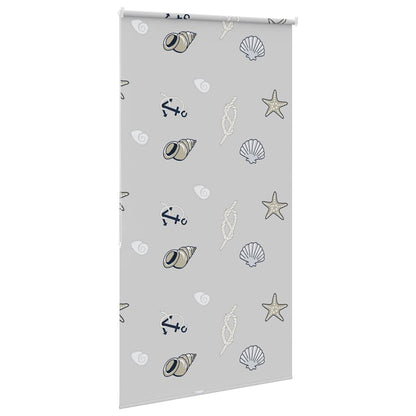 vidaXL Duschrollo 130x240 cm Stoffbreite 126 cm