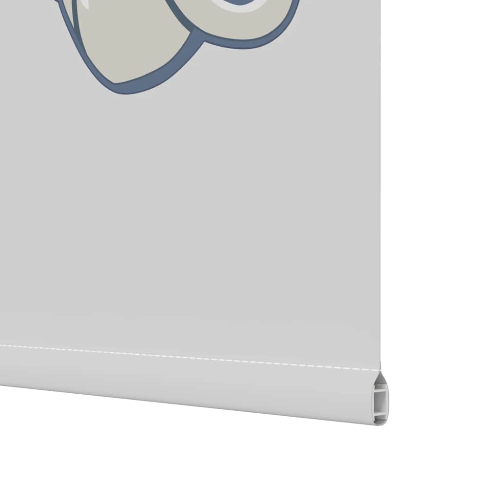 vidaXL Duschrollo 140x240 cm Stoffbreite 136 cm
