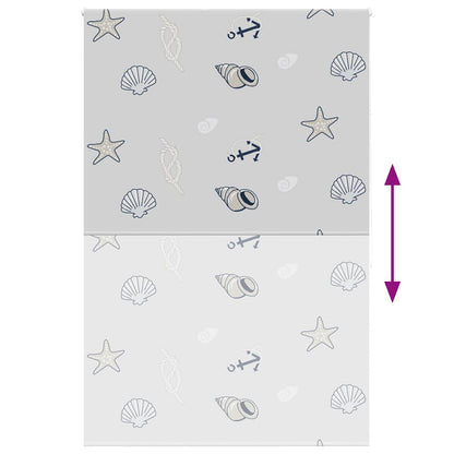 vidaXL Duschrollo 150x240 cm Stoffbreite 146 cm