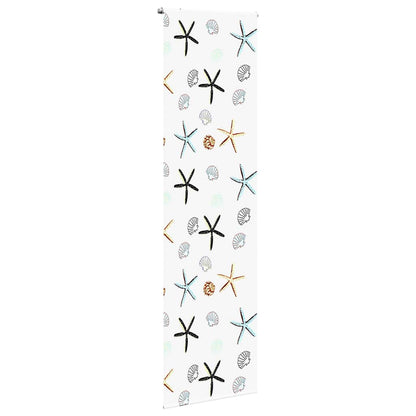 vidaXL Duschrollo 80x240 cm Stoffbreite 76 cm