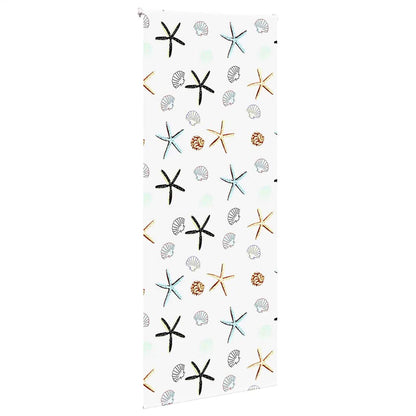 vidaXL Store de douche 90x240 cm Largeur du tissu 86 cm