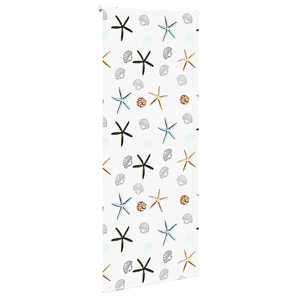 vidaXL Store de douche 110x240 cm largeur du tissu 106 cm