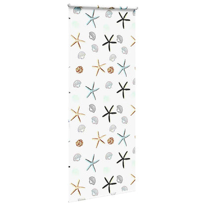 vidaXL Store de douche 110x240 cm largeur du tissu 106 cm