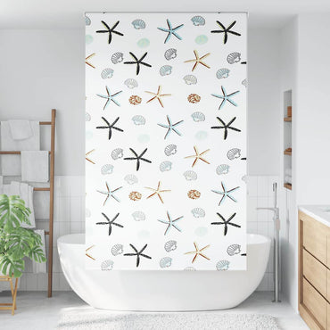 vidaXL Duschrollo 120x240 cm Stoffbreite 116 cm