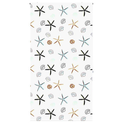 vidaXL Duschrollo 130x240 cm Stoffbreite 126 cm