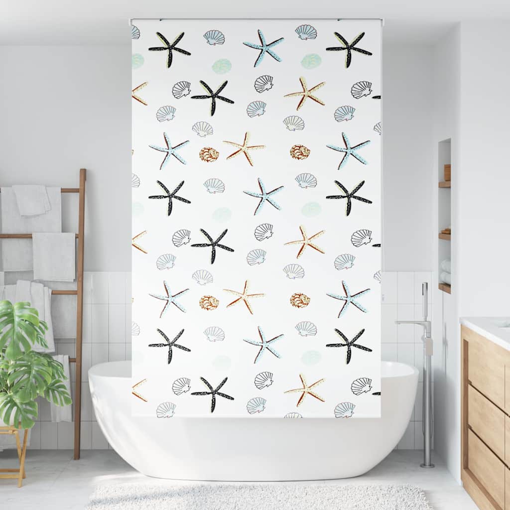 vidaXL Duschrollo 140x240 cm Stoffbreite 136 cm