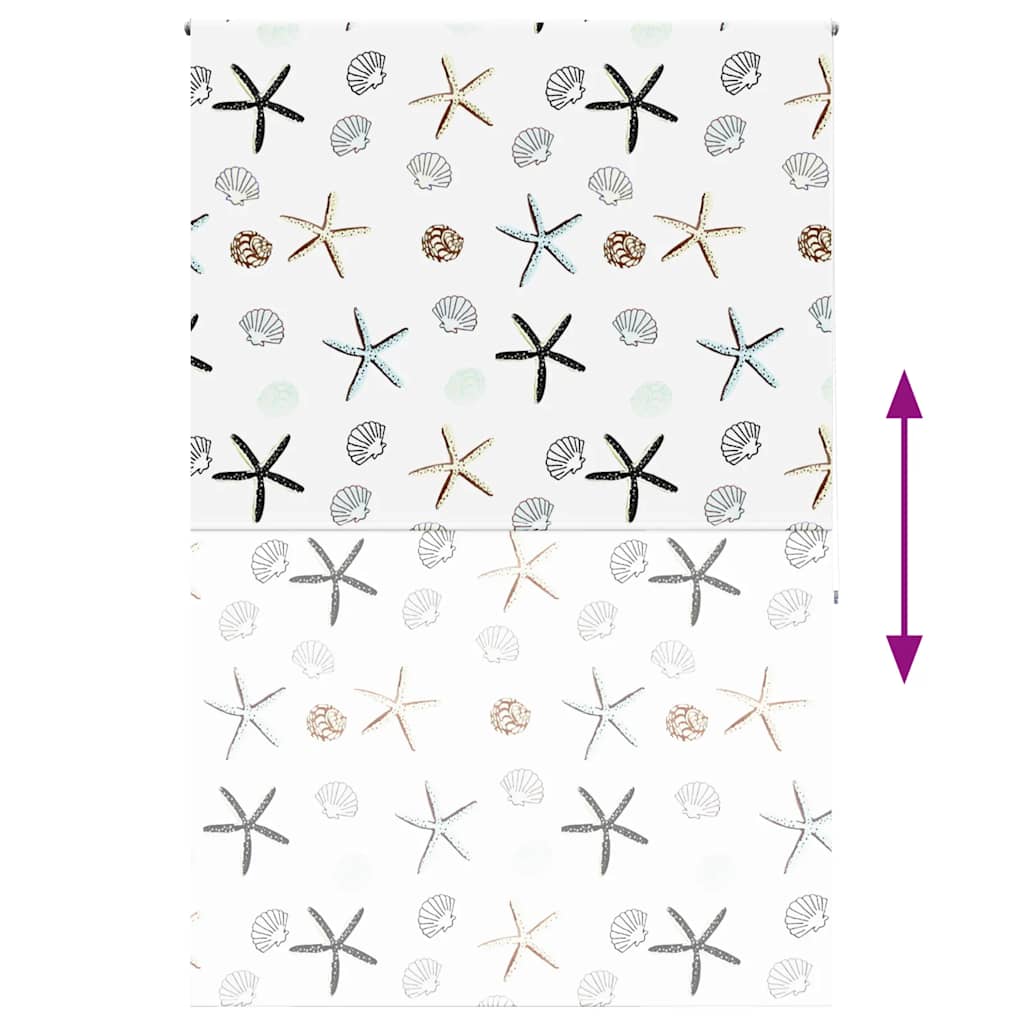 vidaXL Duschrollo 150x240 cm Stoffbreite 146 cm