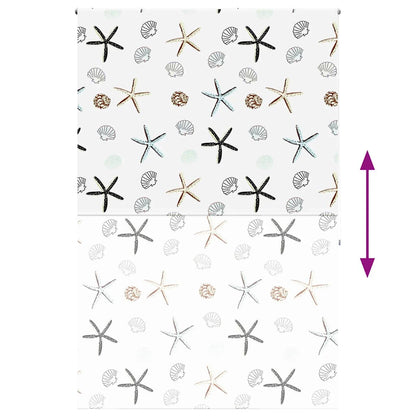 vidaXL Duschrollo 150x240 cm Stoffbreite 146 cm