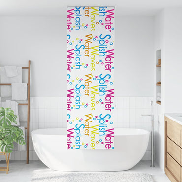 vidaXL Duschrollo 60x240 cm Stoffbreite 56 cm