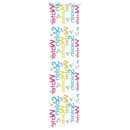 vidaXL Duschrollo 70x240 cm Stoffbreite 66 cm