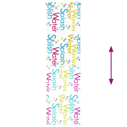 Duschrollo 70x240 cm Stoffbreite 66 cm