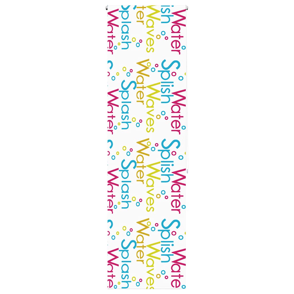 vidaXL Duschrollo 80x240 cm Stoffbreite 76 cm