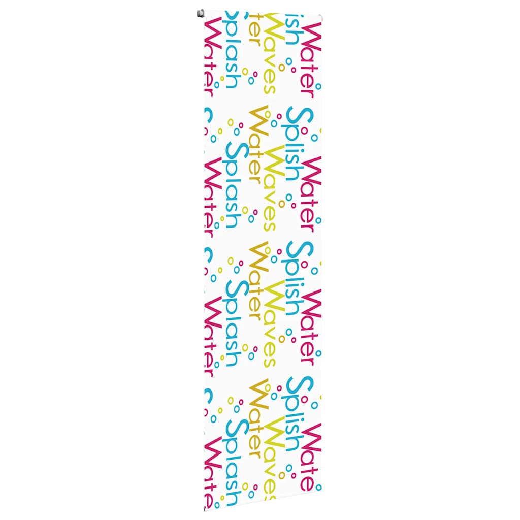vidaXL Duschrollo 80x240 cm Stoffbreite 76 cm