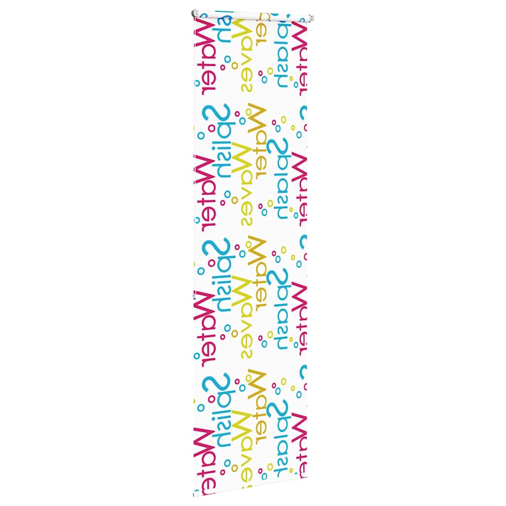 vidaXL Duschrollo 80x240 cm Stoffbreite 76 cm