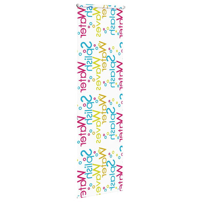 vidaXL Duschrollo 80x240 cm Stoffbreite 76 cm