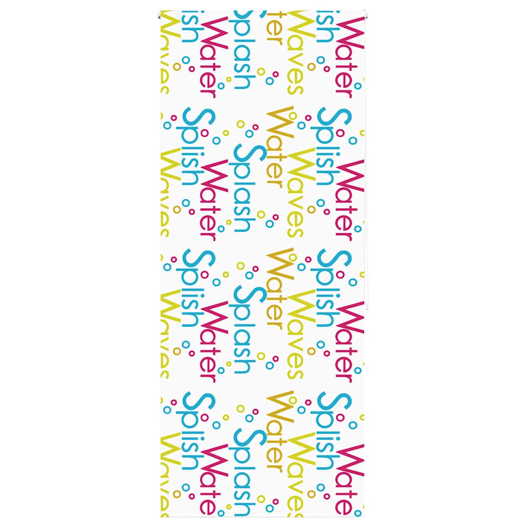 vidaXL Store de douche 90x240 cm Largeur du tissu 86 cm