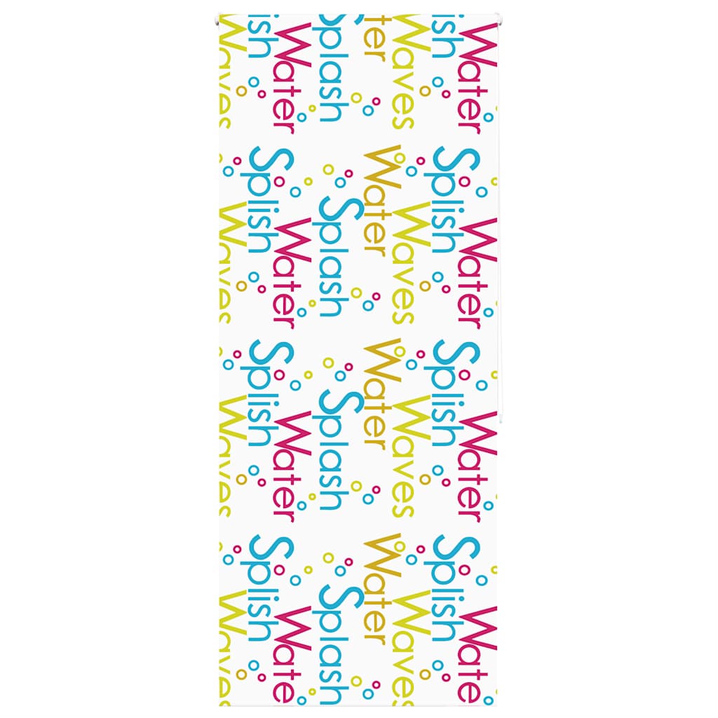 vidaXL Duschrollo 100x240 cm Stoffbreite 96 cm