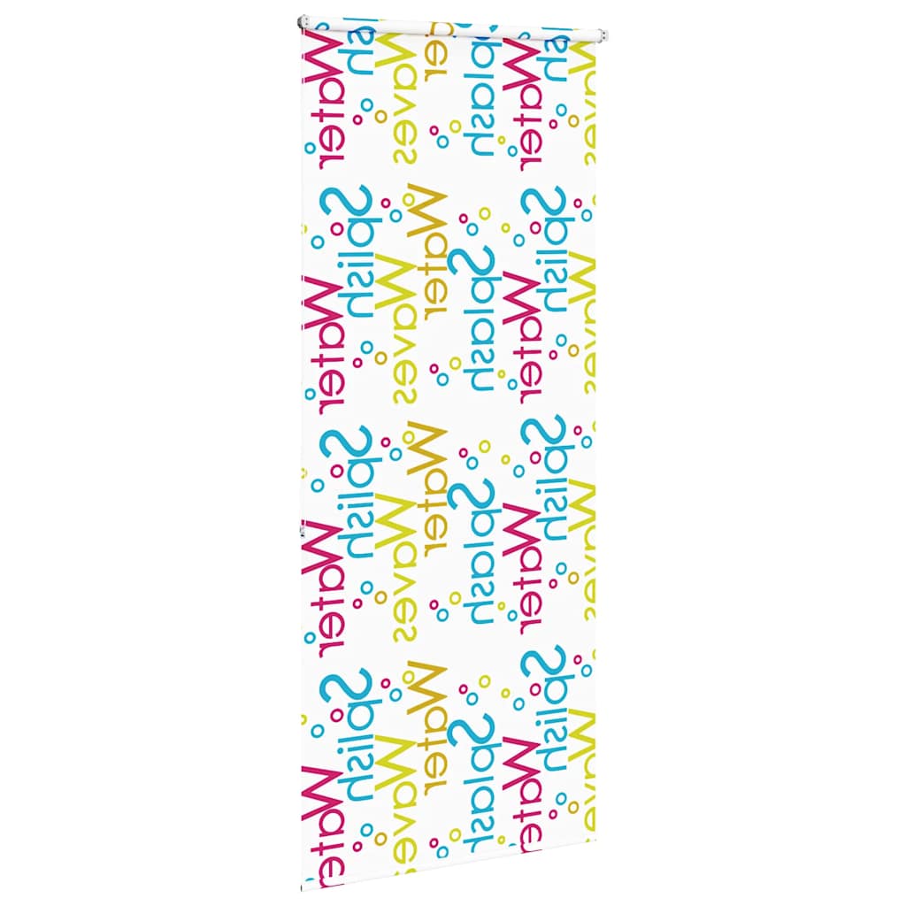 vidaXL Duschrollo 100x240 cm Stoffbreite 96 cm