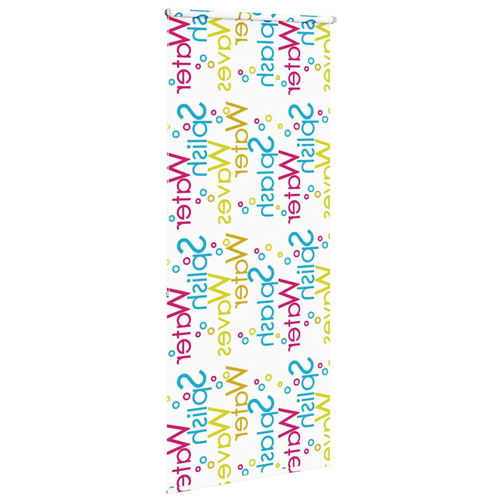 vidaXL Duschrollo 110x240 cm Stoffbreite 106 cm