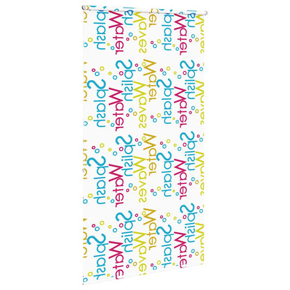 vidaXL Duschrollo 120x240 cm Stoffbreite 116 cm