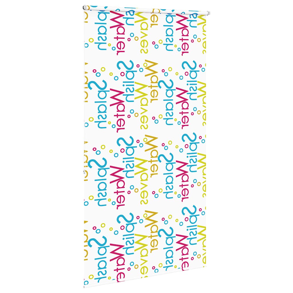 vidaXL Duschrollo 130x240 cm Stoffbreite 126 cm