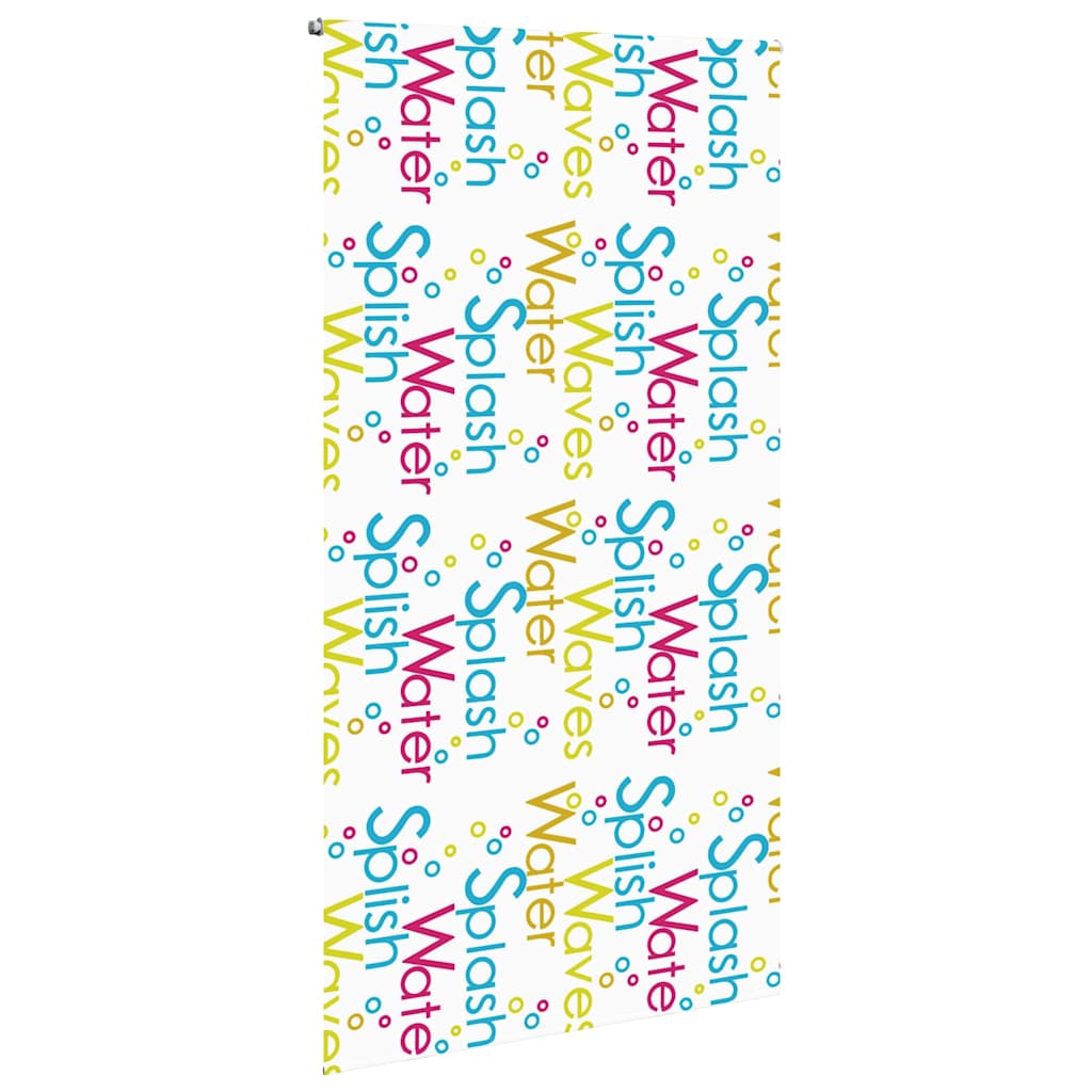 vidaXL Duschrollo 140x240 cm Stoffbreite 136 cm